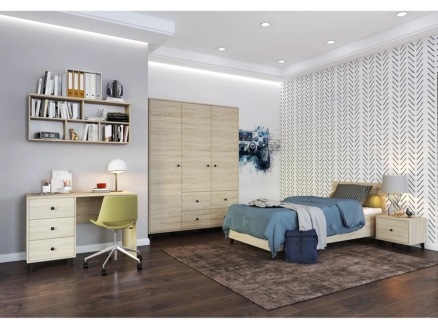 Armoire Alois 150 cm