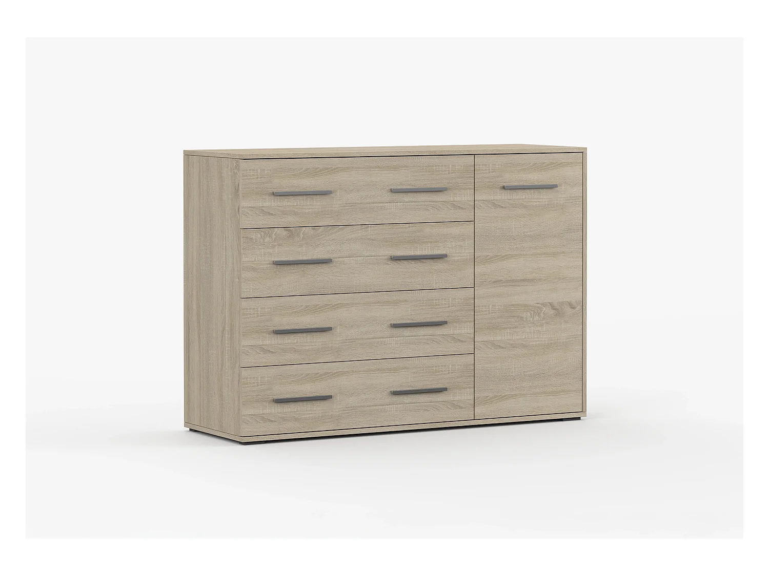 Commode Ilario II 135 cm - Chêne