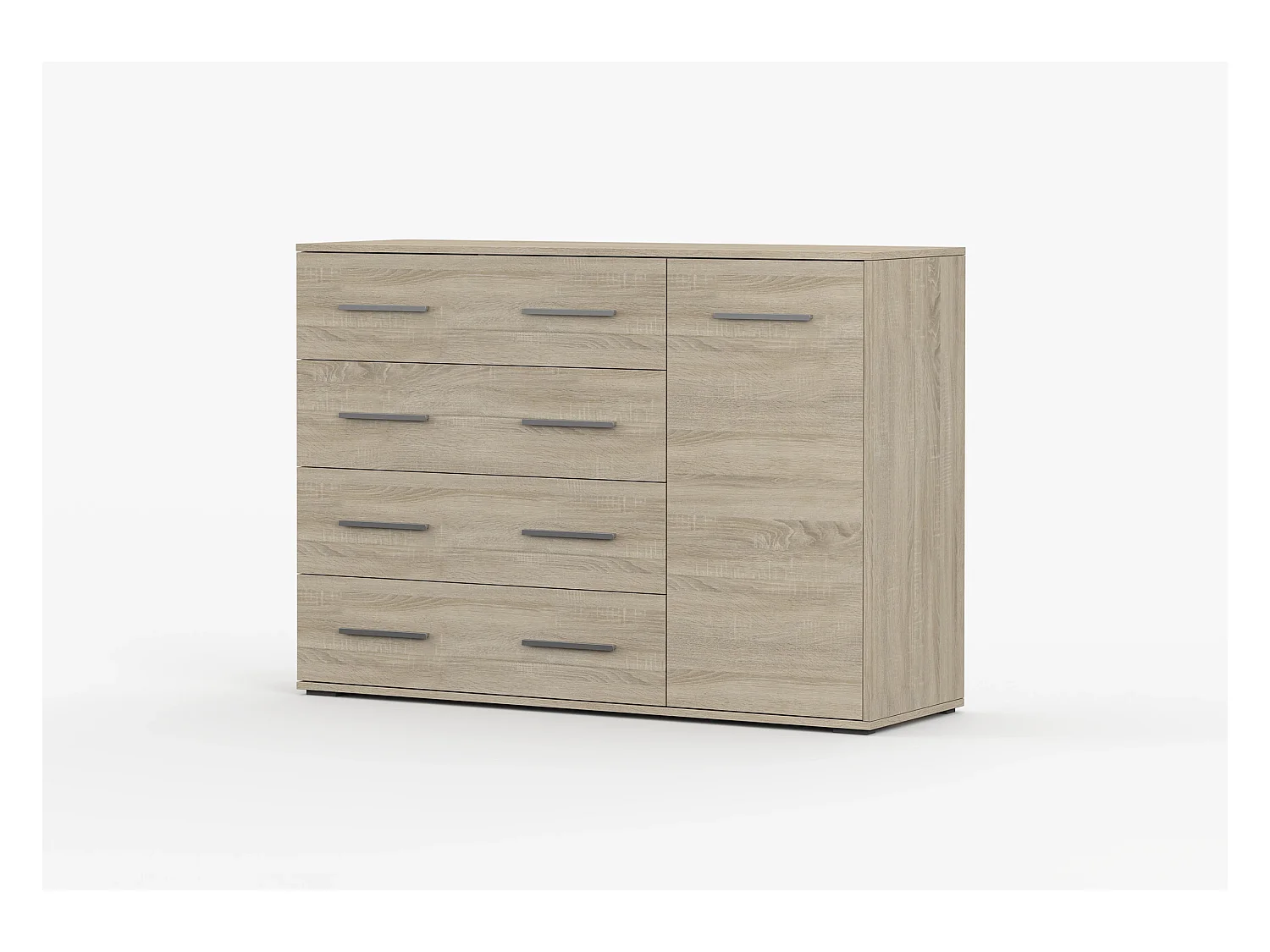 Commode Ilario II 135 cm - Chêne