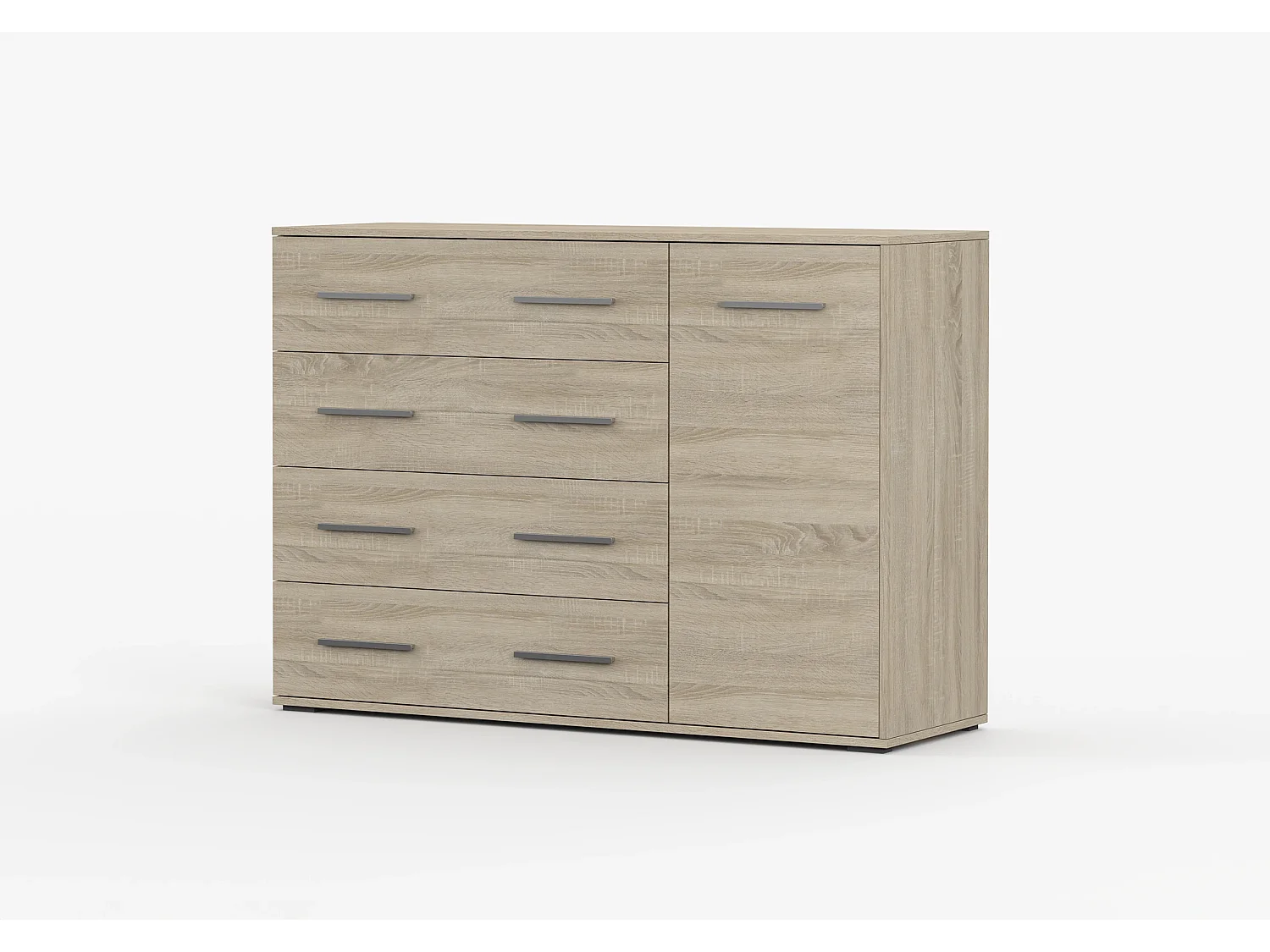 Commode Ilario II 135 cm - Chêne