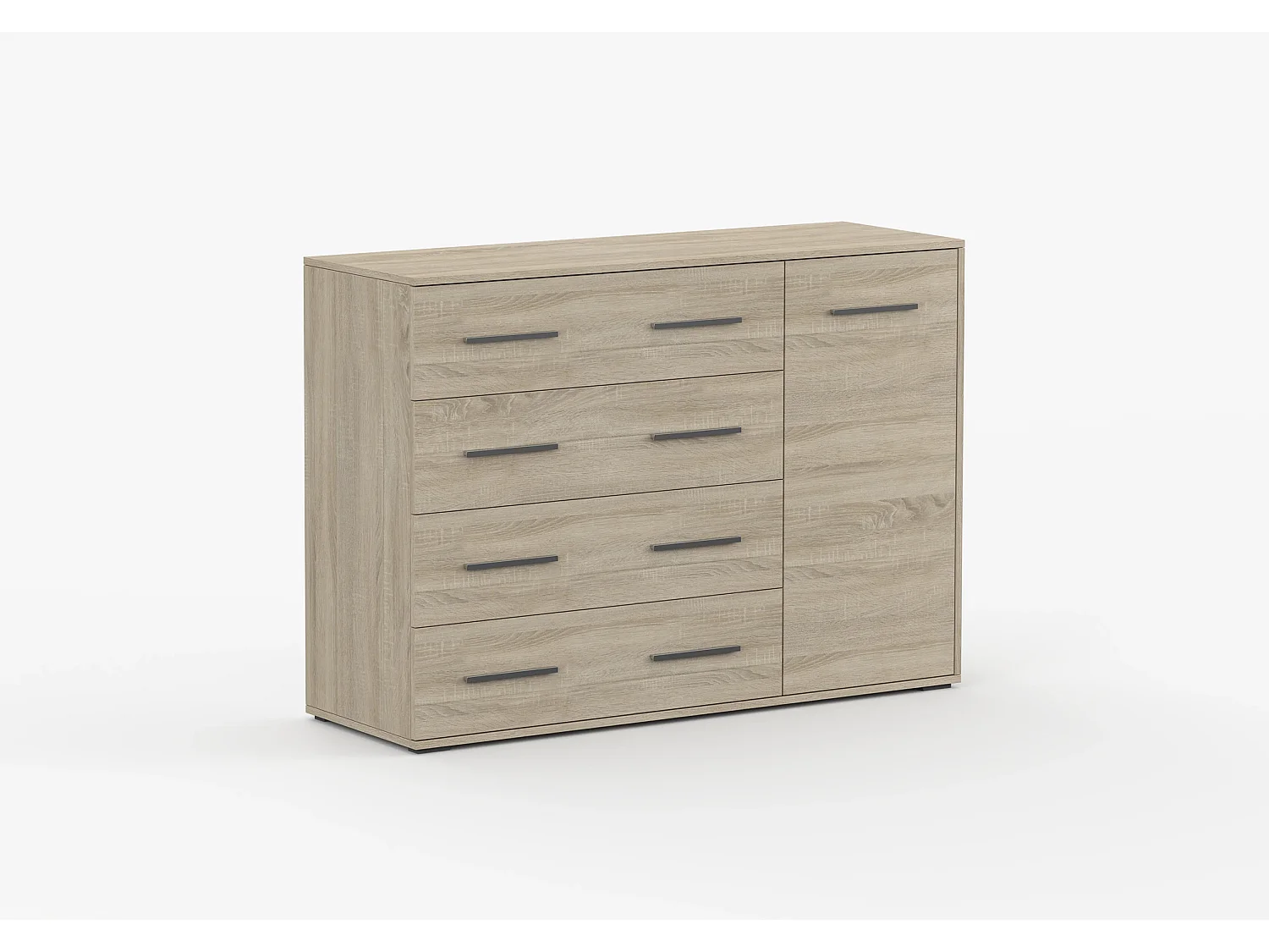 Commode Ilario II 135 cm - Chêne