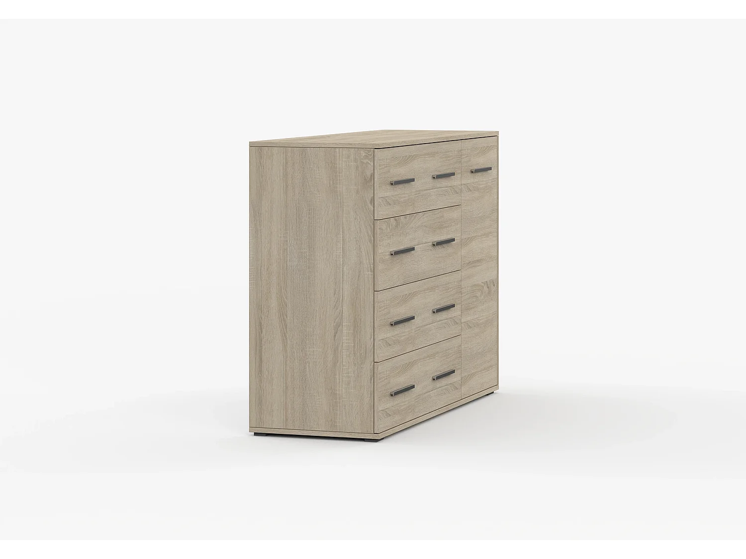 Commode Ilario II 135 cm - Chêne