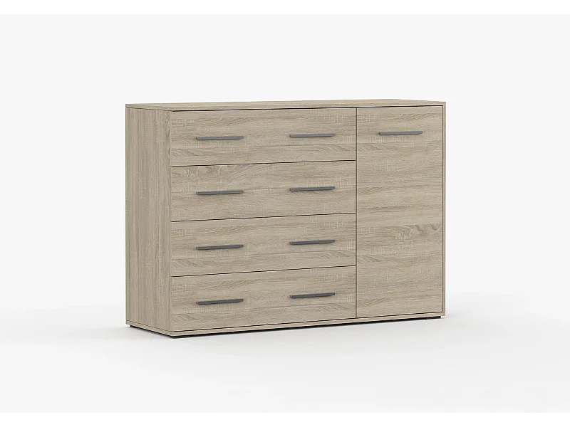 Commode Ilario II 135 cm - Chêne