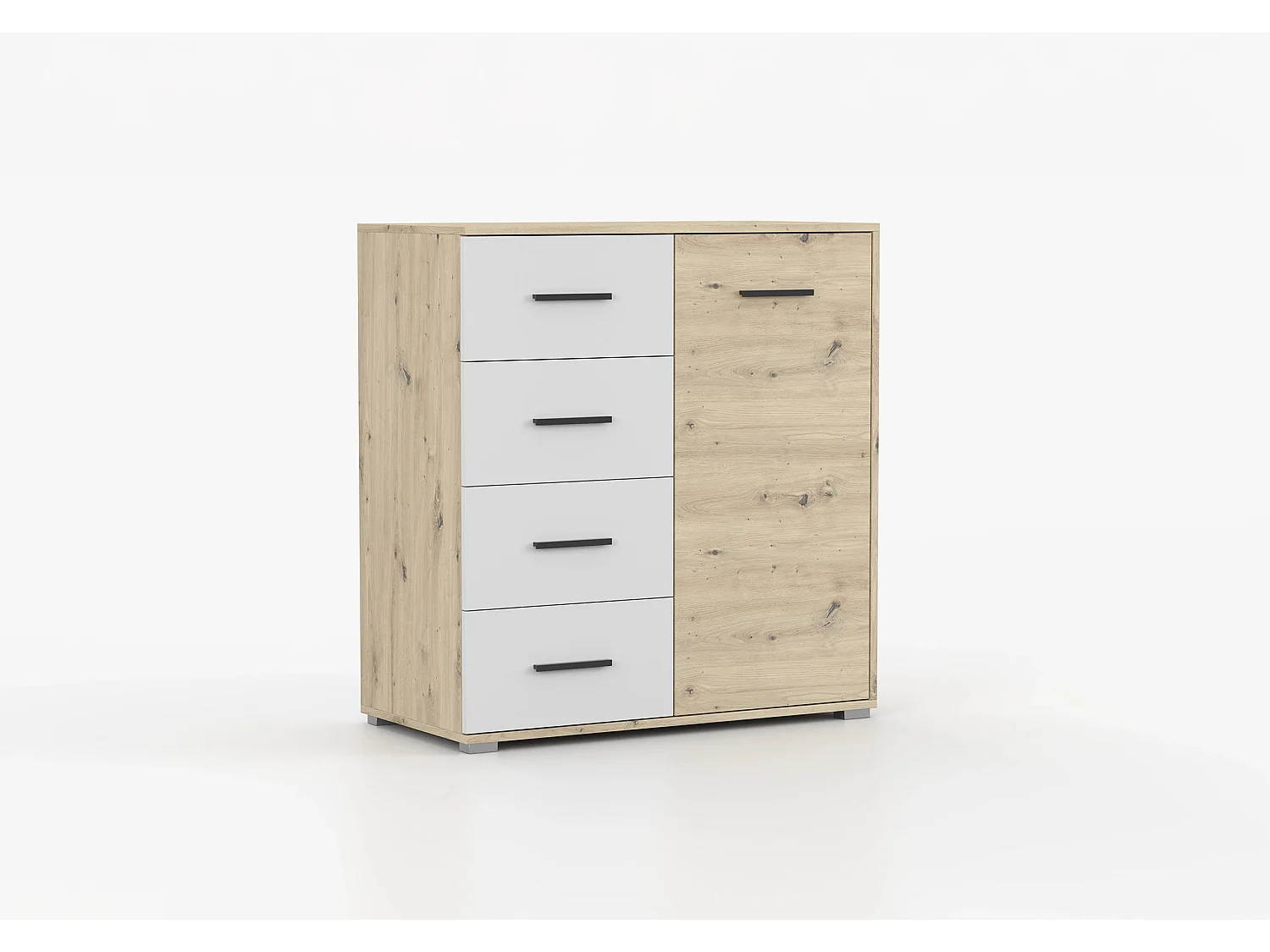 Buffet - Commode Taig 90 cm Artisan - Blanc