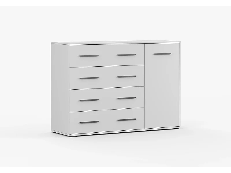 Commode Ilario II 135 cm - Blanc