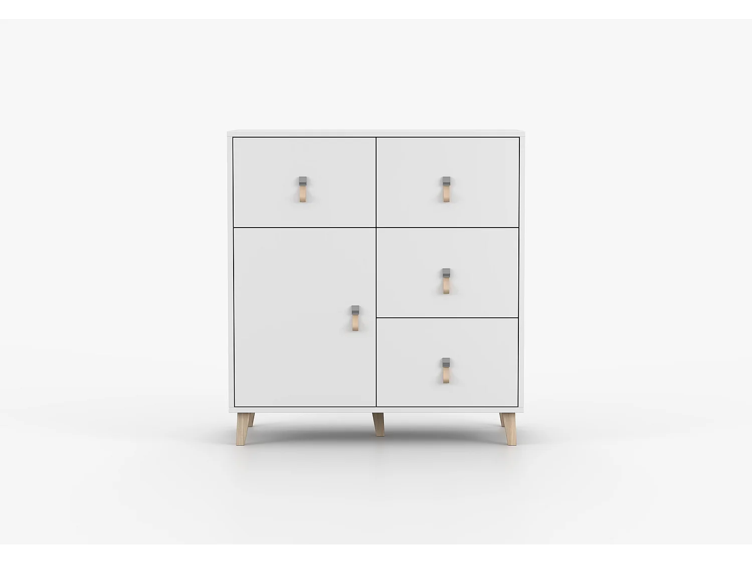 Commode Liora 90 cm Blanc