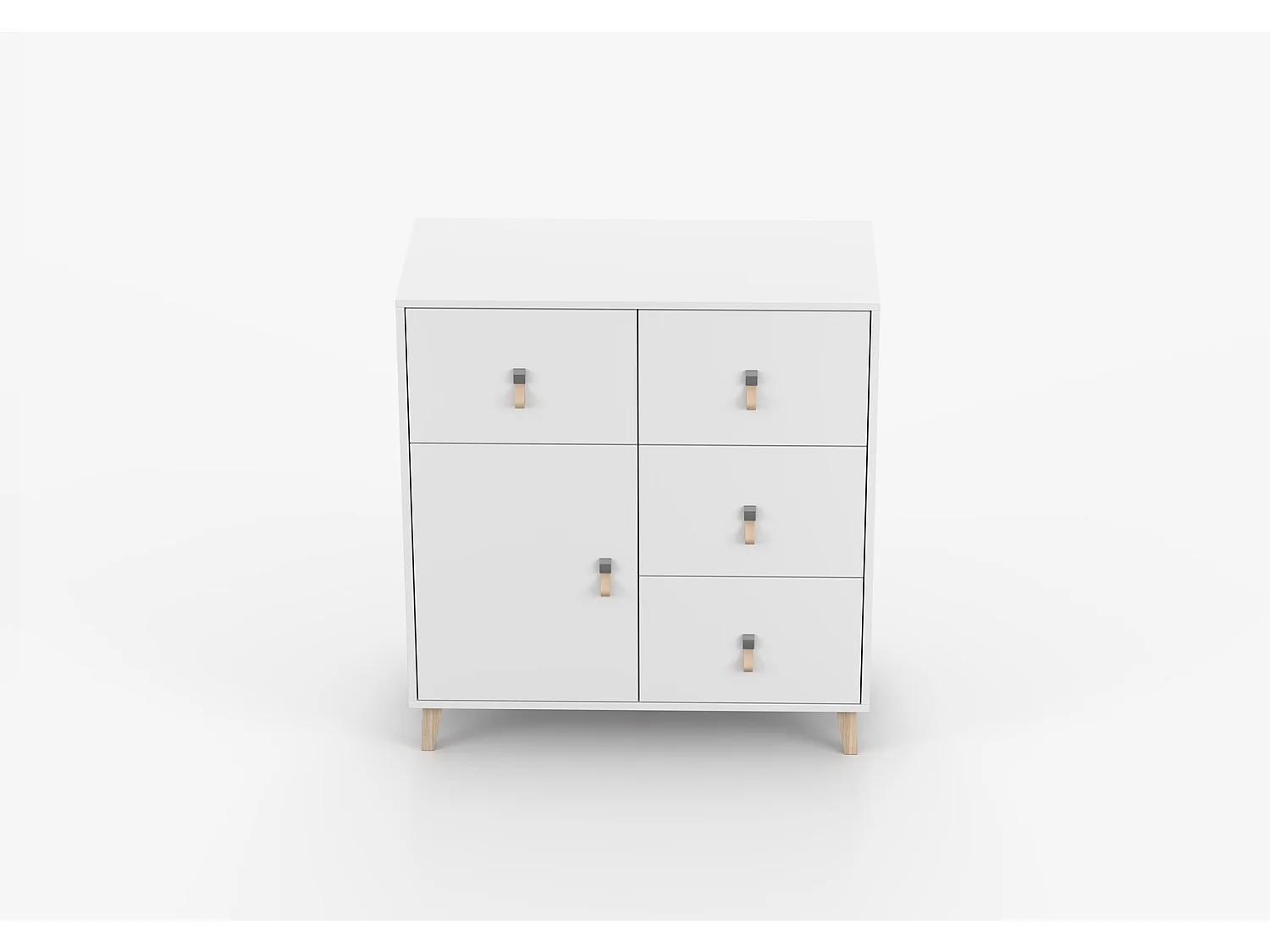 Commode Liora 90 cm Blanc