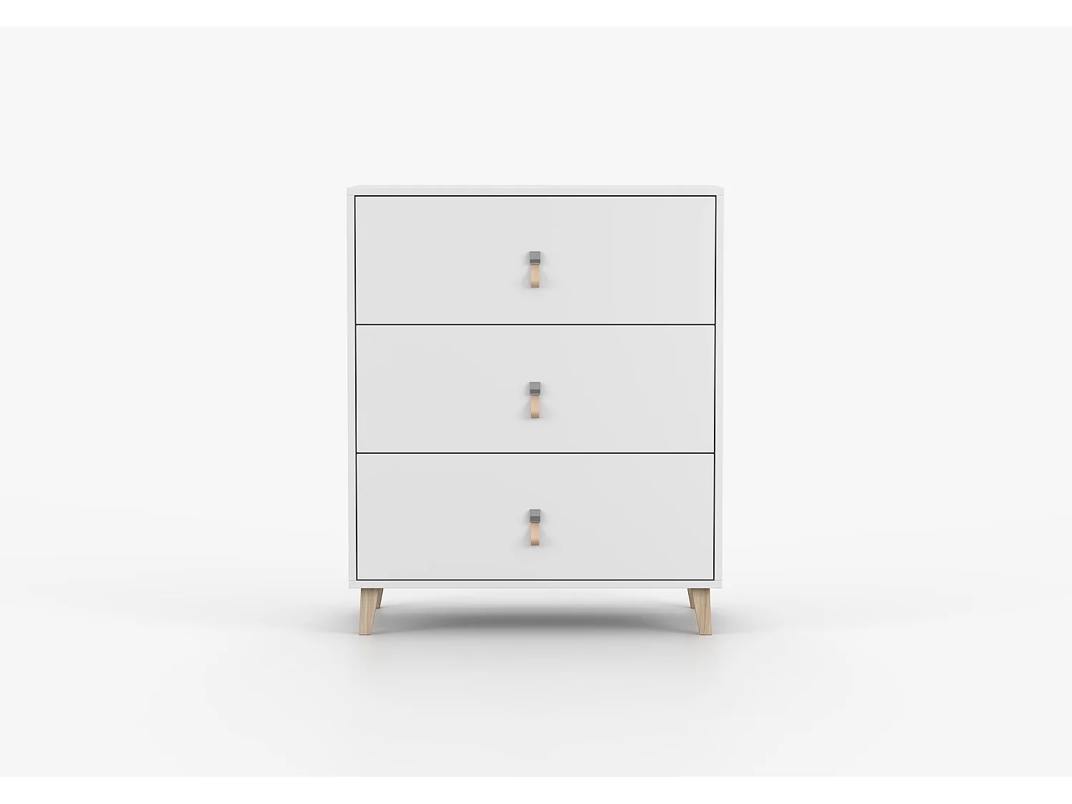 Commode Liora 80 cm Blanc