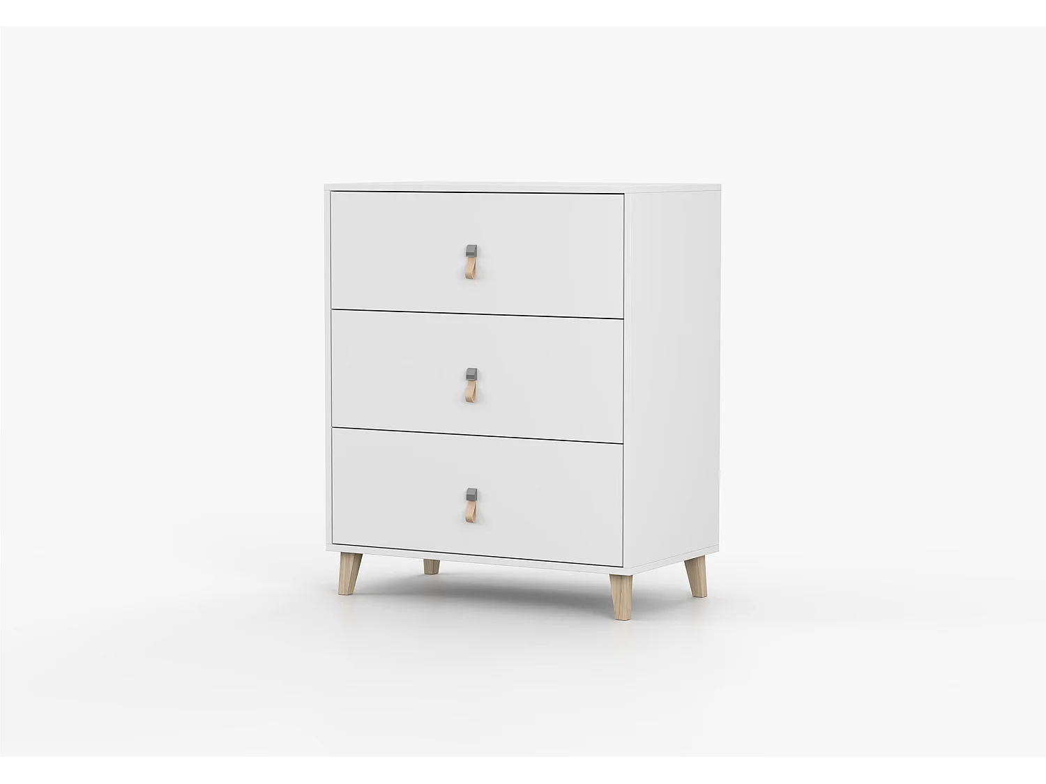 Commode Liora 80 cm Blanc