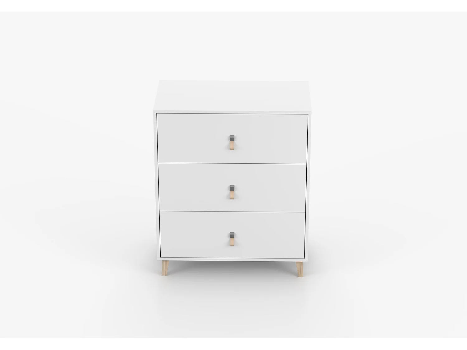 Commode Liora 80 cm Blanc