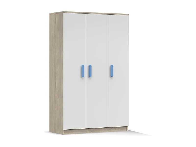 Armoire Lysandra 120 cm - Bleu
