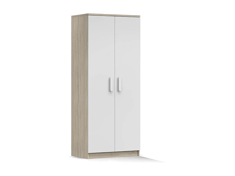 Armoire Élthia 80 cm - Blanc