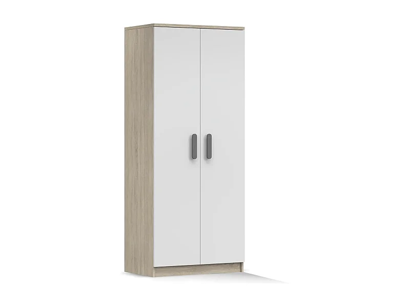 Armoire Élthia 80 cm - Gris