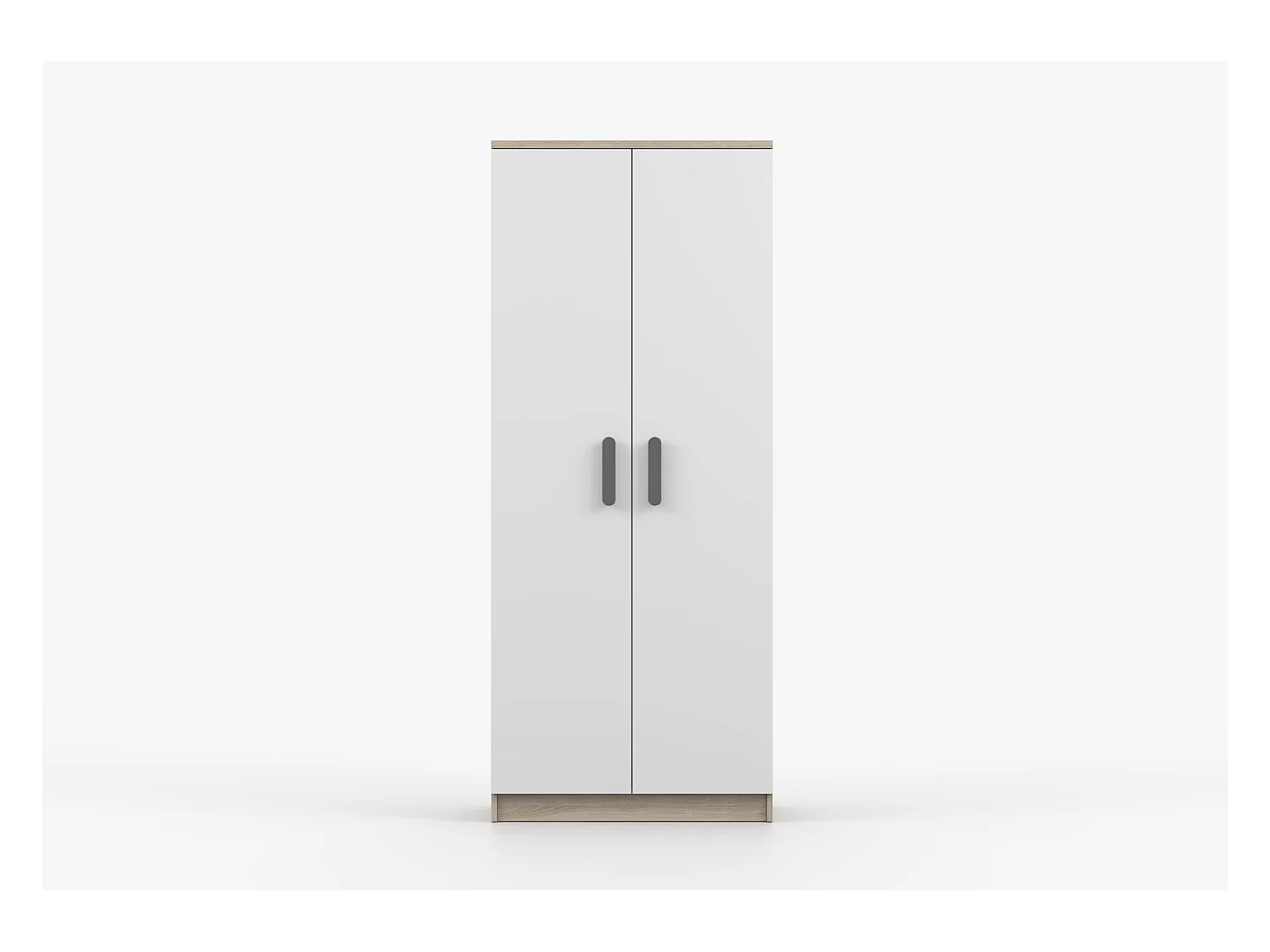 Armoire Élthia 80 cm - Gris
