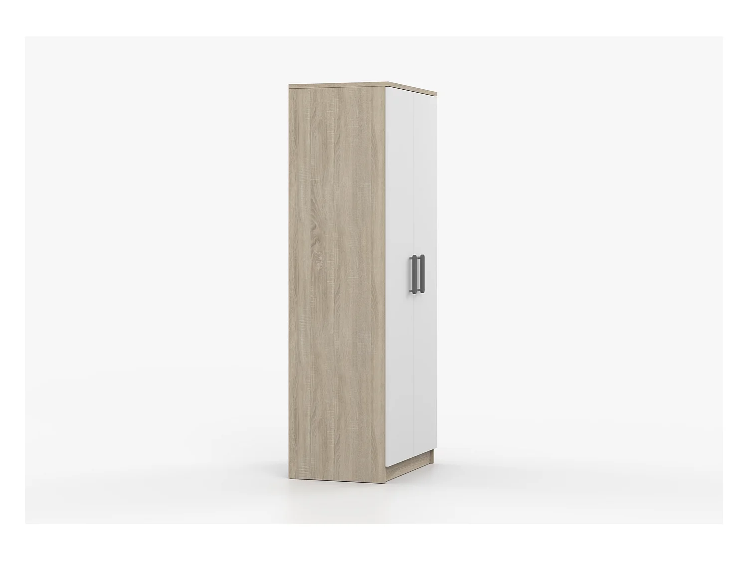 Armoire Élthia 80 cm - Gris