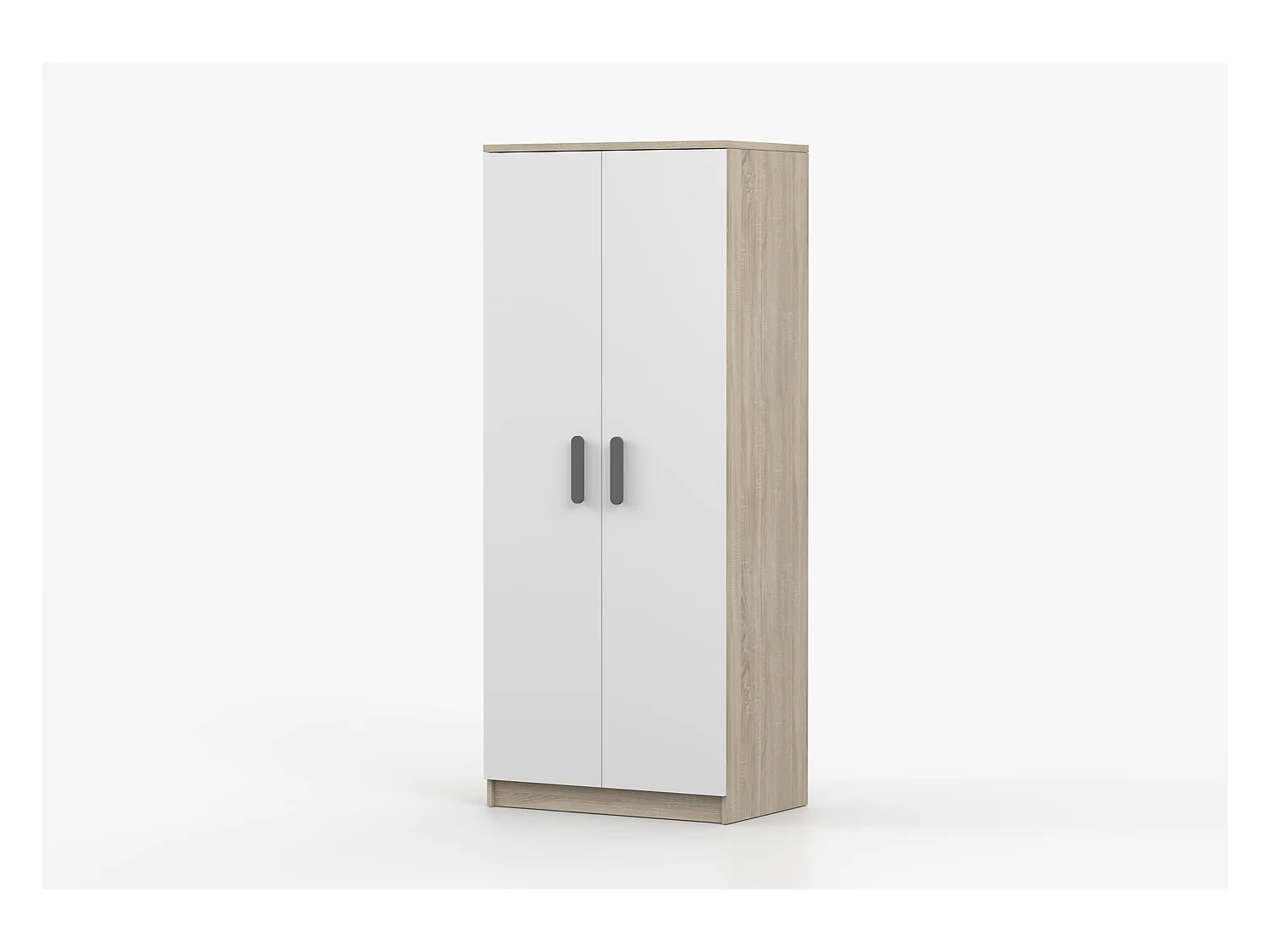 Armoire Élthia 80 cm - Gris