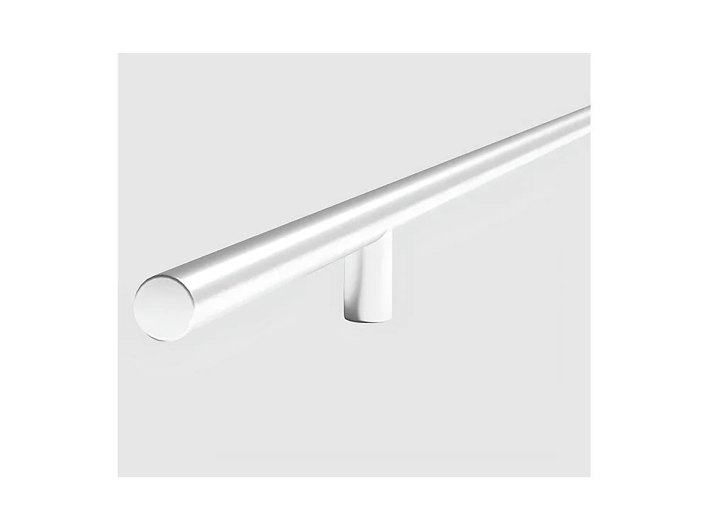 Armoire Eireen I 203 cm avec miroir - Blanc