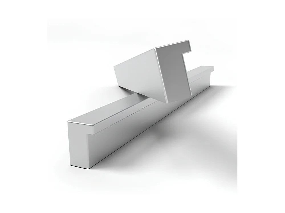 Armoire Aenora 150 cm avec miroir - Noir - Blanc