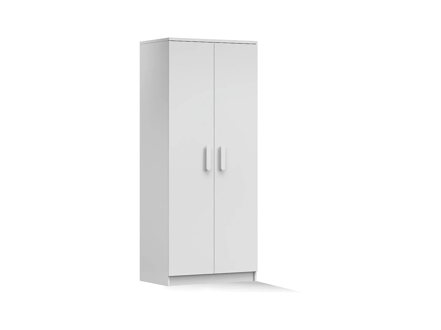 Armoire Nyssa 80 cm - Blanc