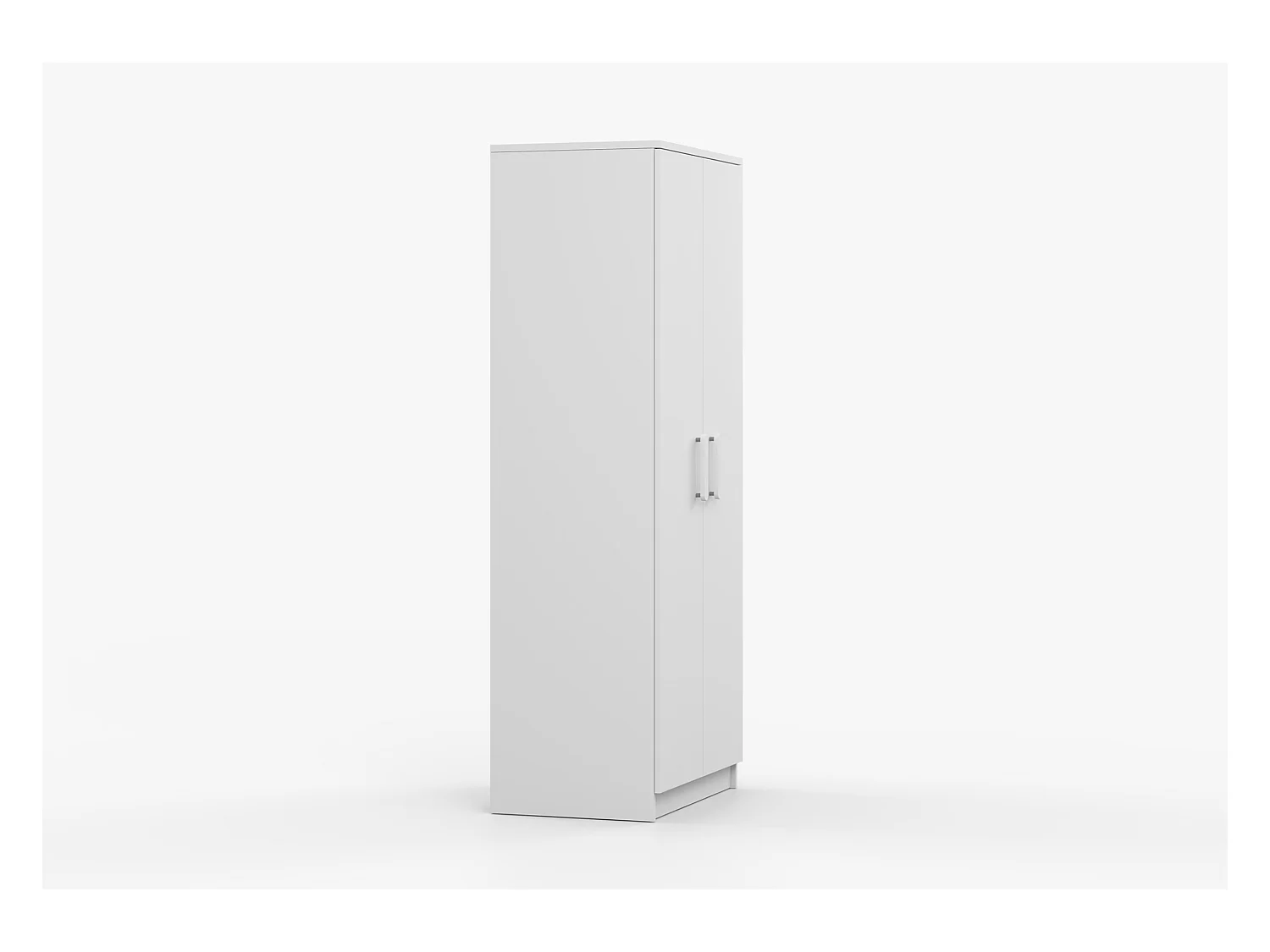 Armoire Nyssa 80 cm - Blanc