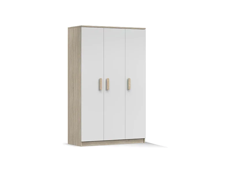 Armoire Lysandra 120 cm - Chêne