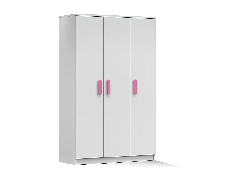 Armoire Cybèle 120 cm - Rose