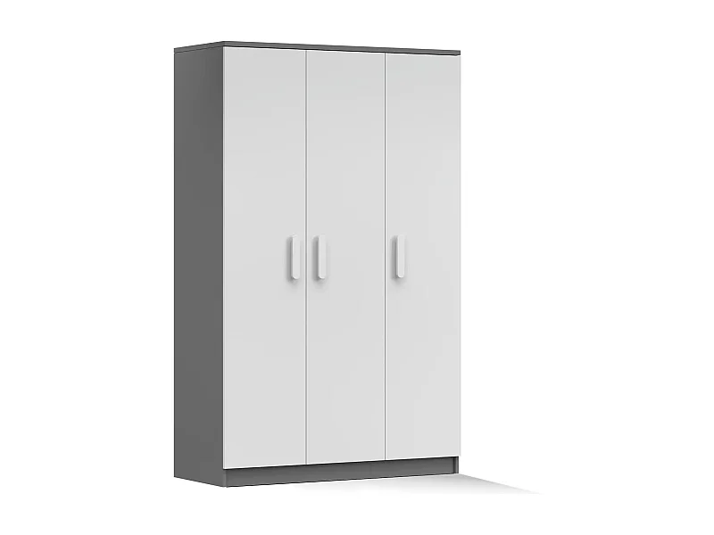 Armoire Nysa 120 cm - Blanc