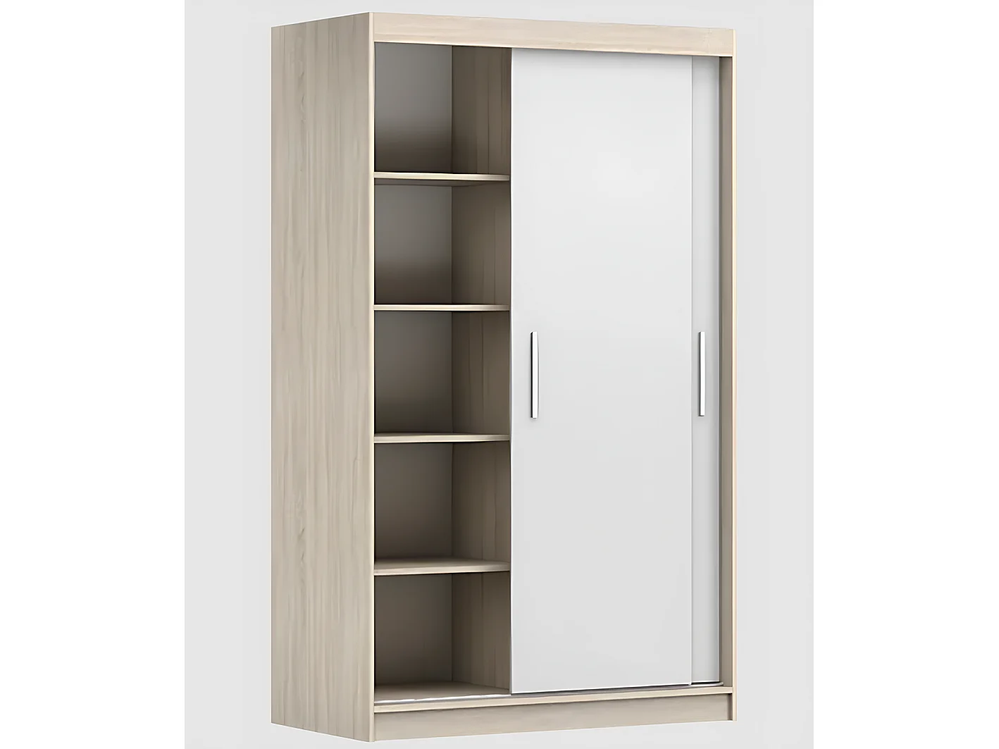 Armoire Yvaé 120 cm - Chêne
