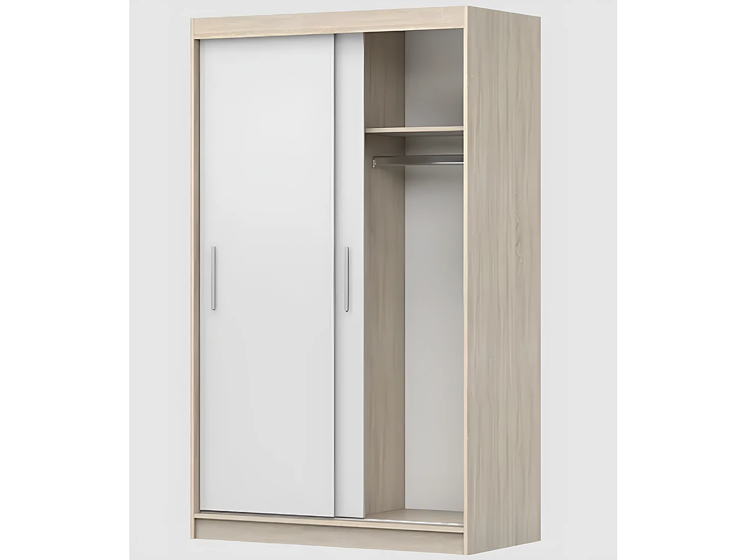 Armoire Yvaé 120 cm - Chêne