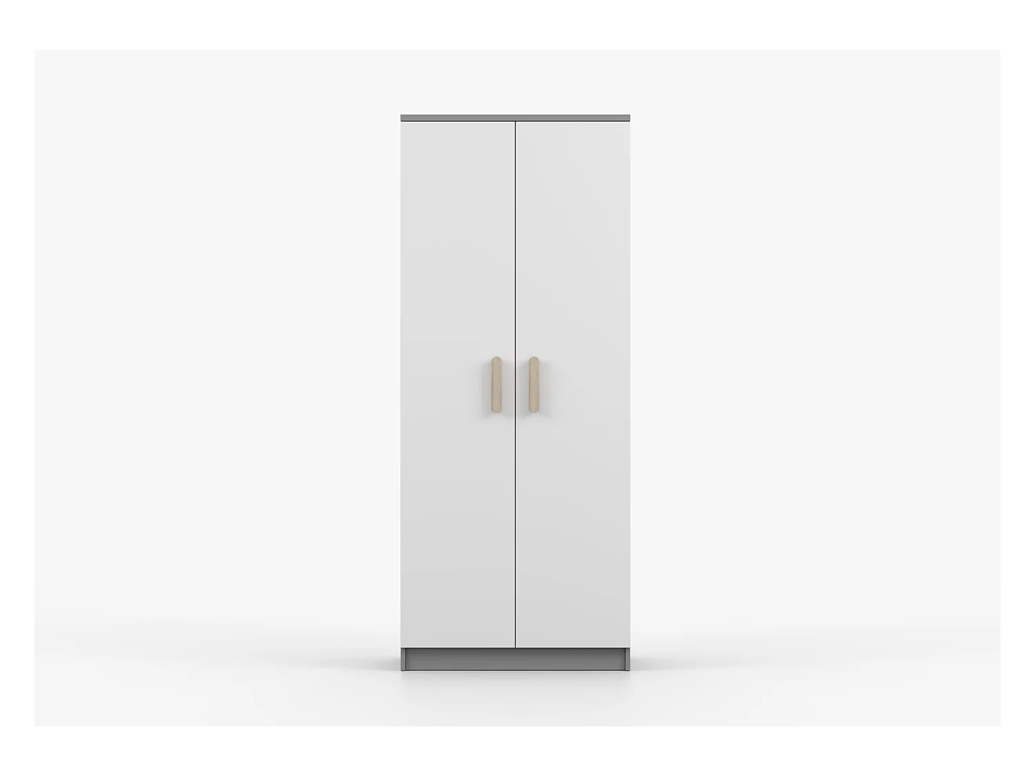Armoire Zélina 80 cm - Chêne