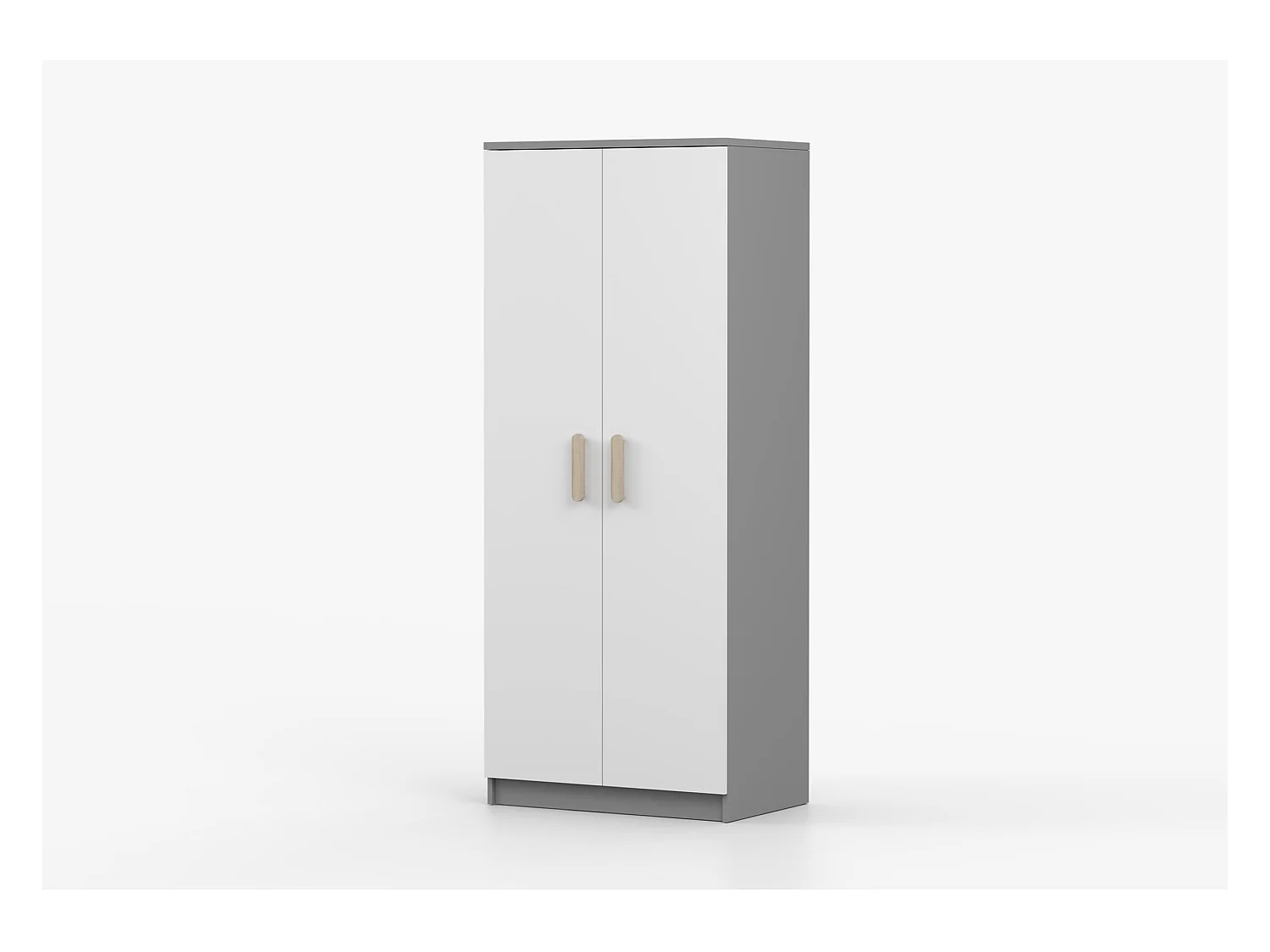 Armoire Zélina 80 cm - Chêne