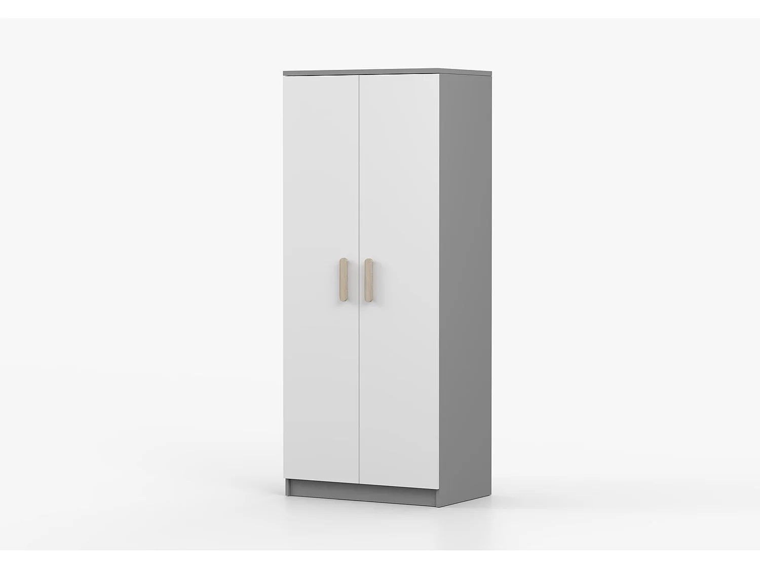 Armoire Zélina 80 cm - Chêne