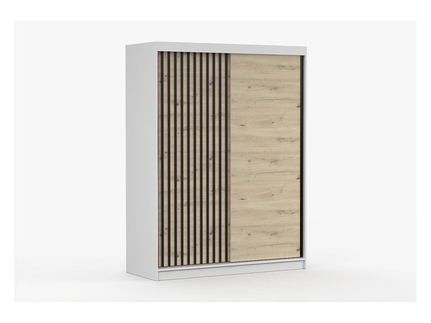 Armoire Phèdre 150 cm - Blanc - Artisan