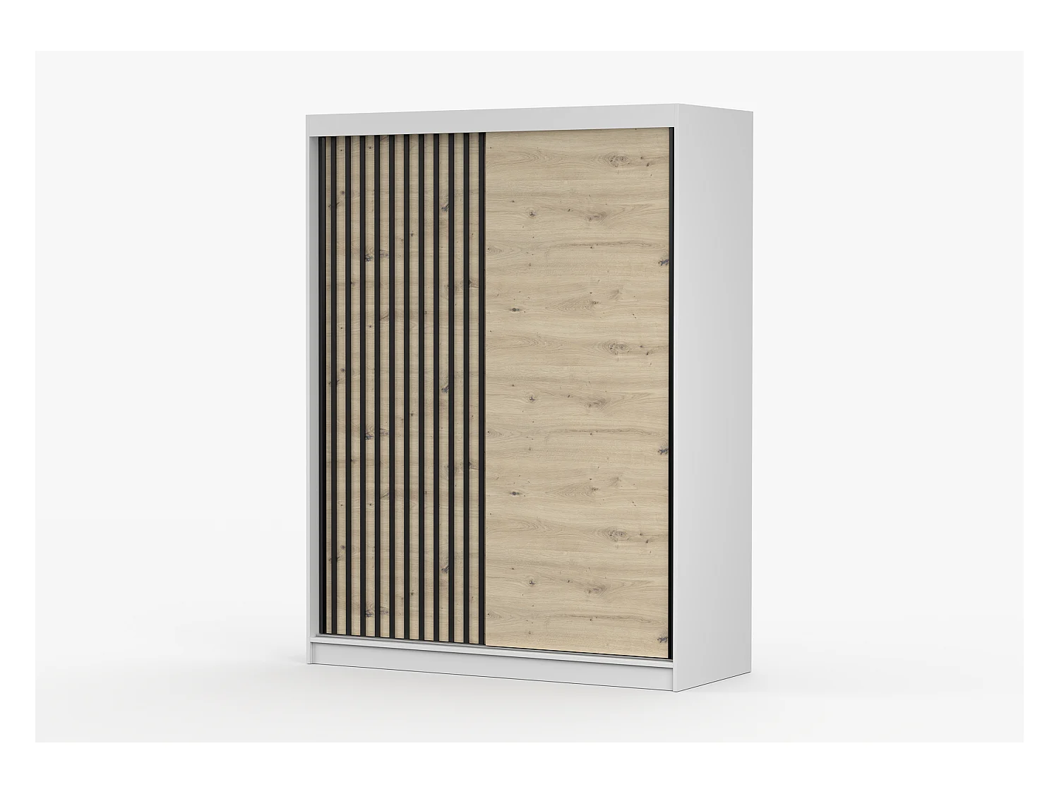 Armoire Phèdre 150 cm - Blanc - Artisan