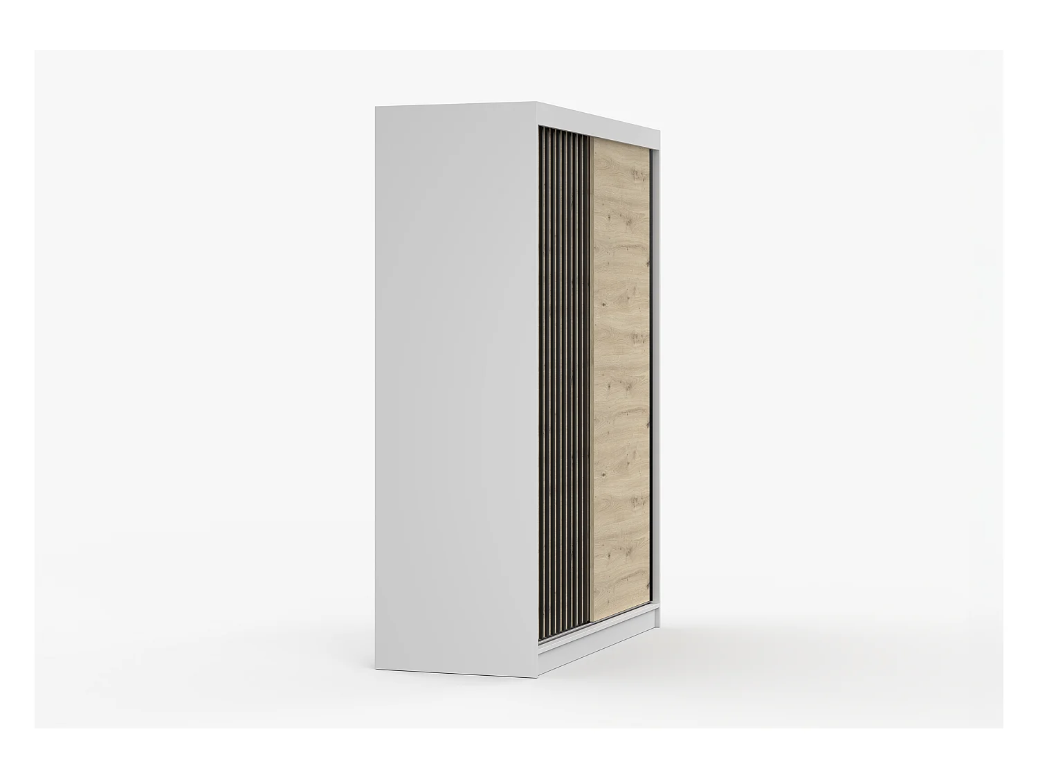 Armoire Phèdre 150 cm - Blanc - Artisan