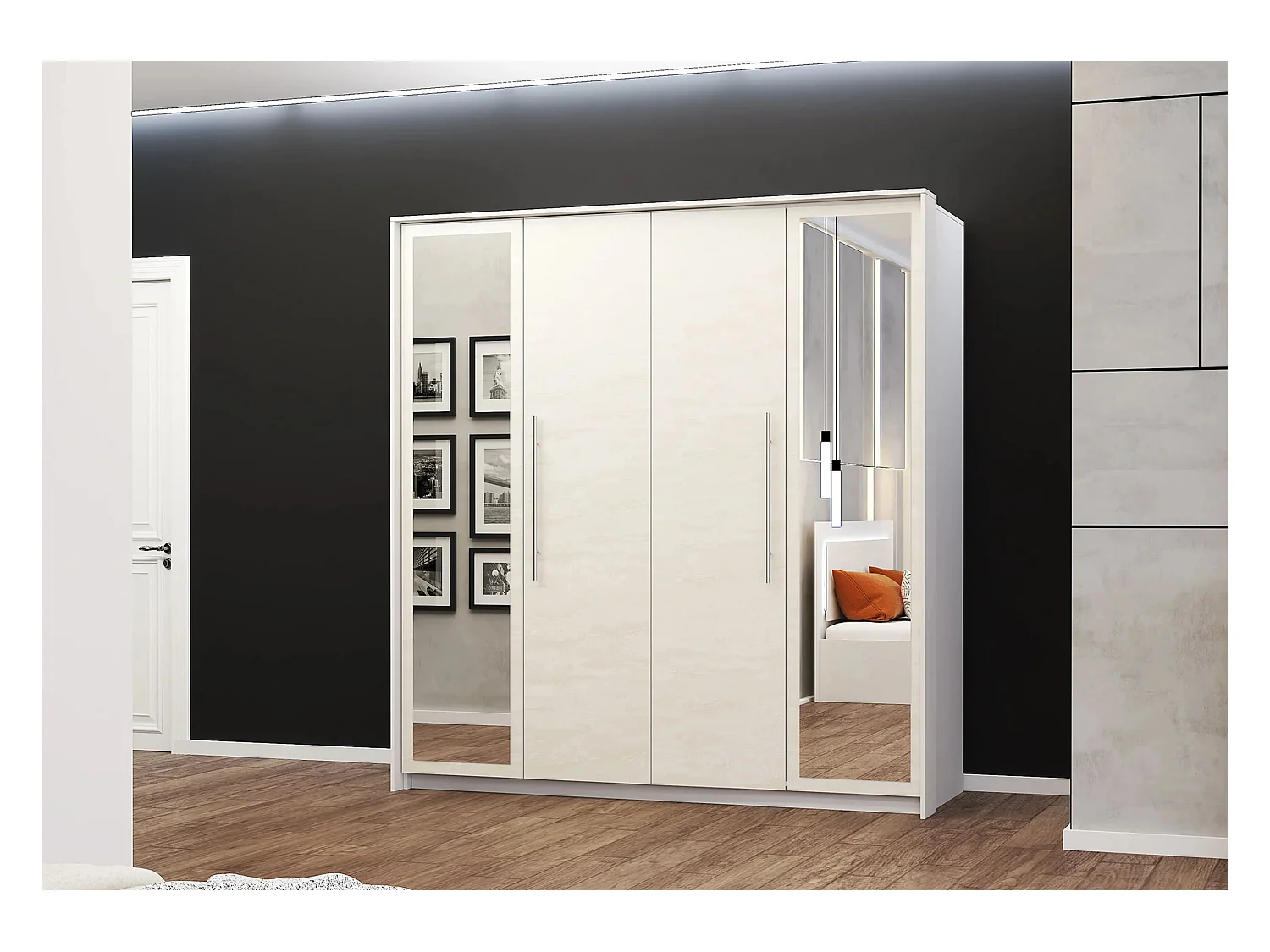 Armoire Erwanor 206 cm