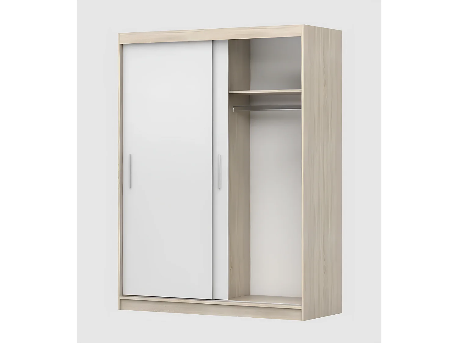 Armoire Elsinore 150 cm - Gris