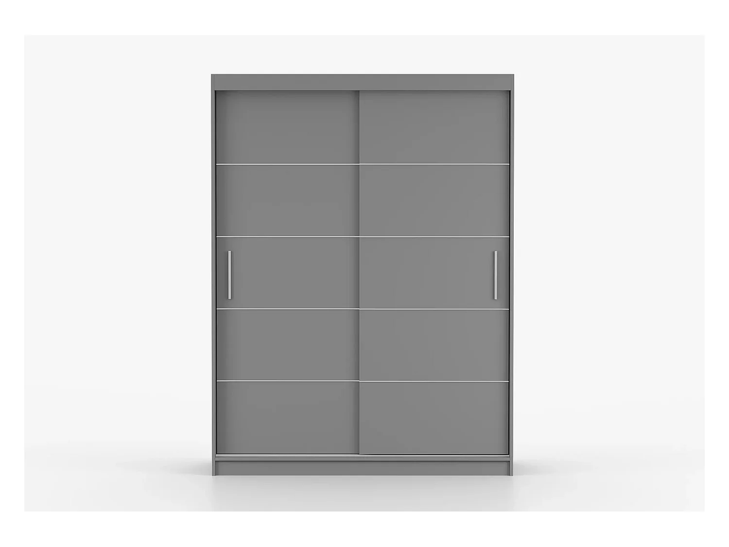 Armoire Aliona 150 cm - Gris