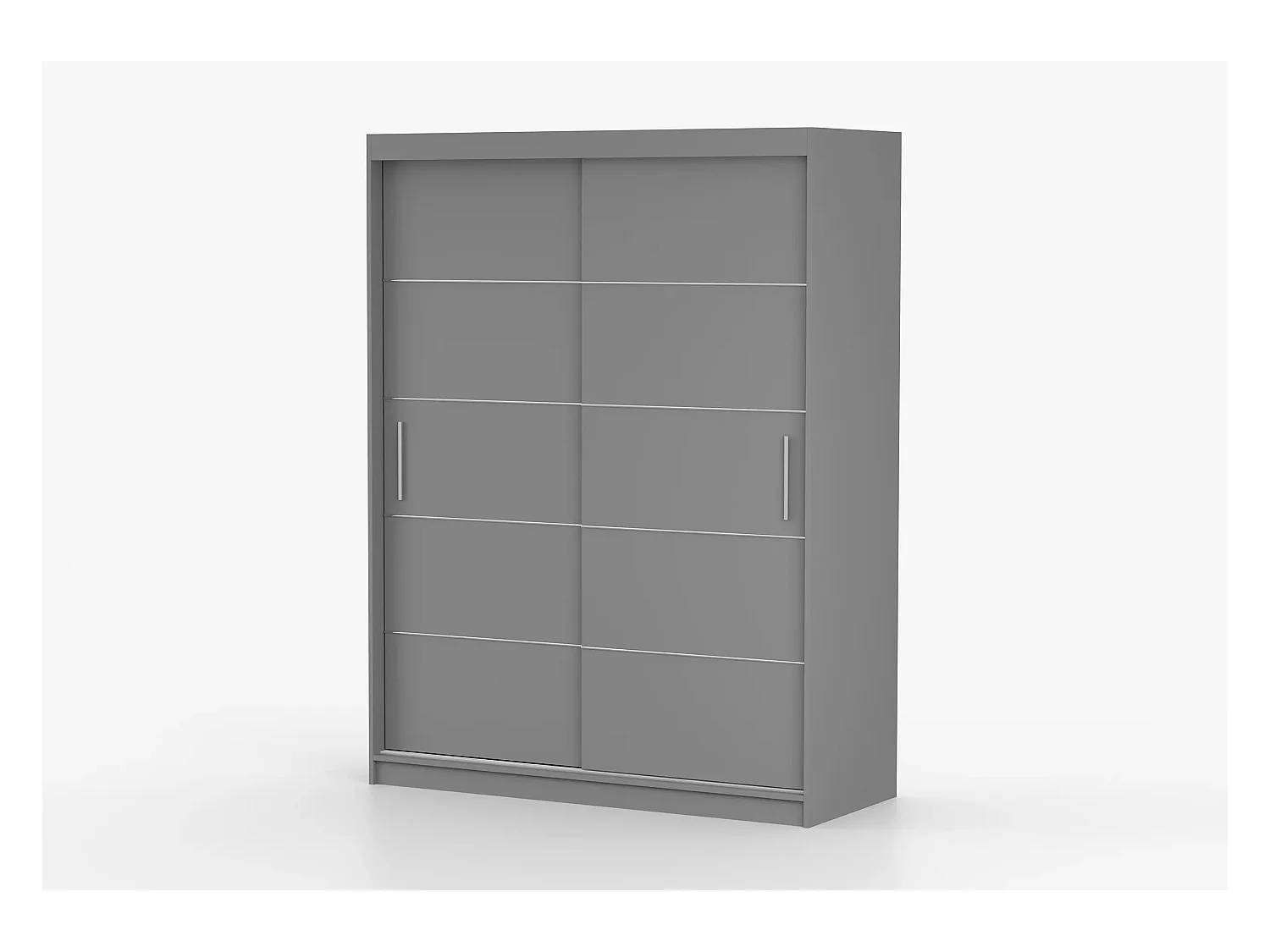 Armoire Aliona 150 cm - Gris