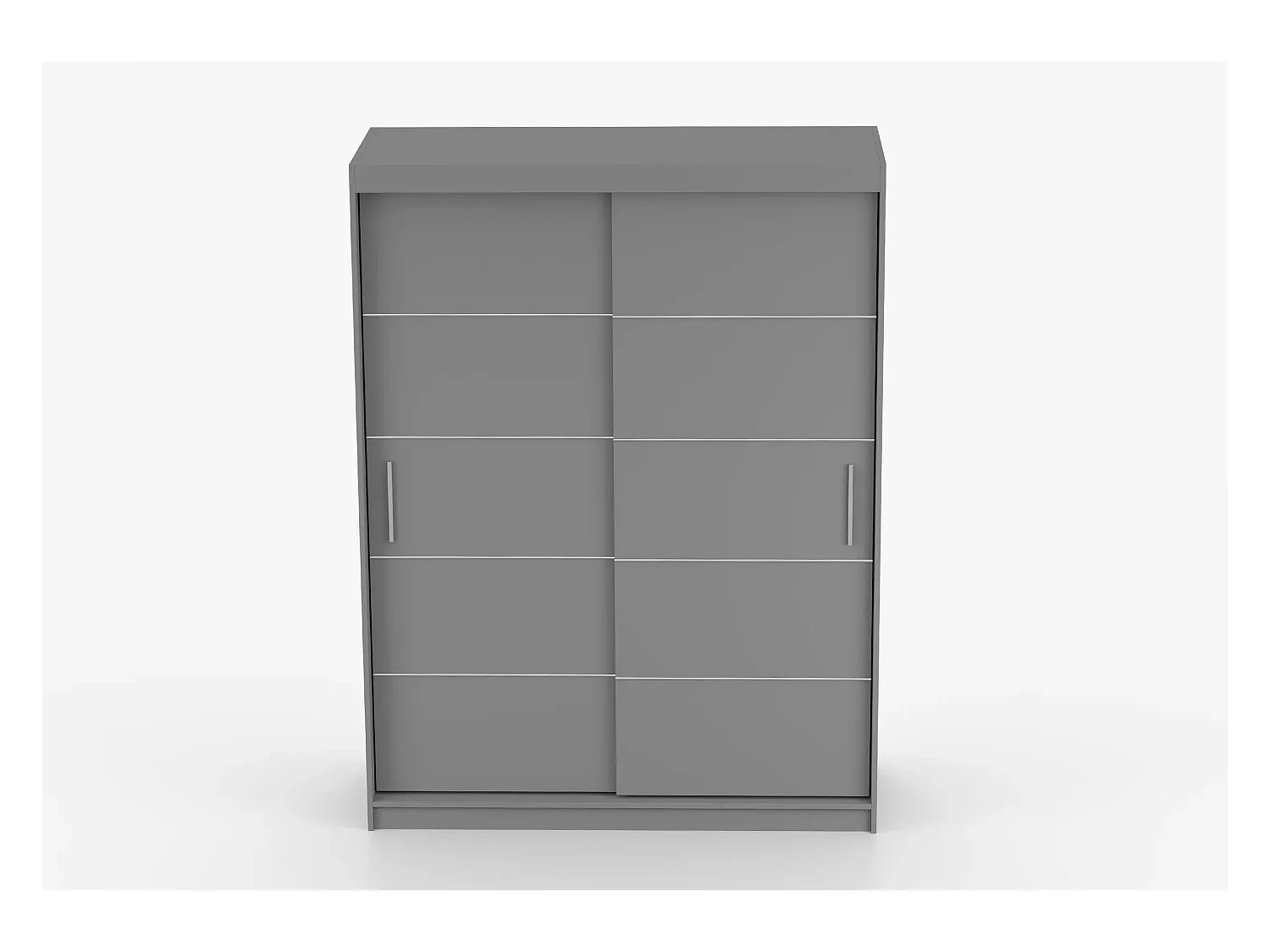 Armoire Aliona 150 cm - Gris