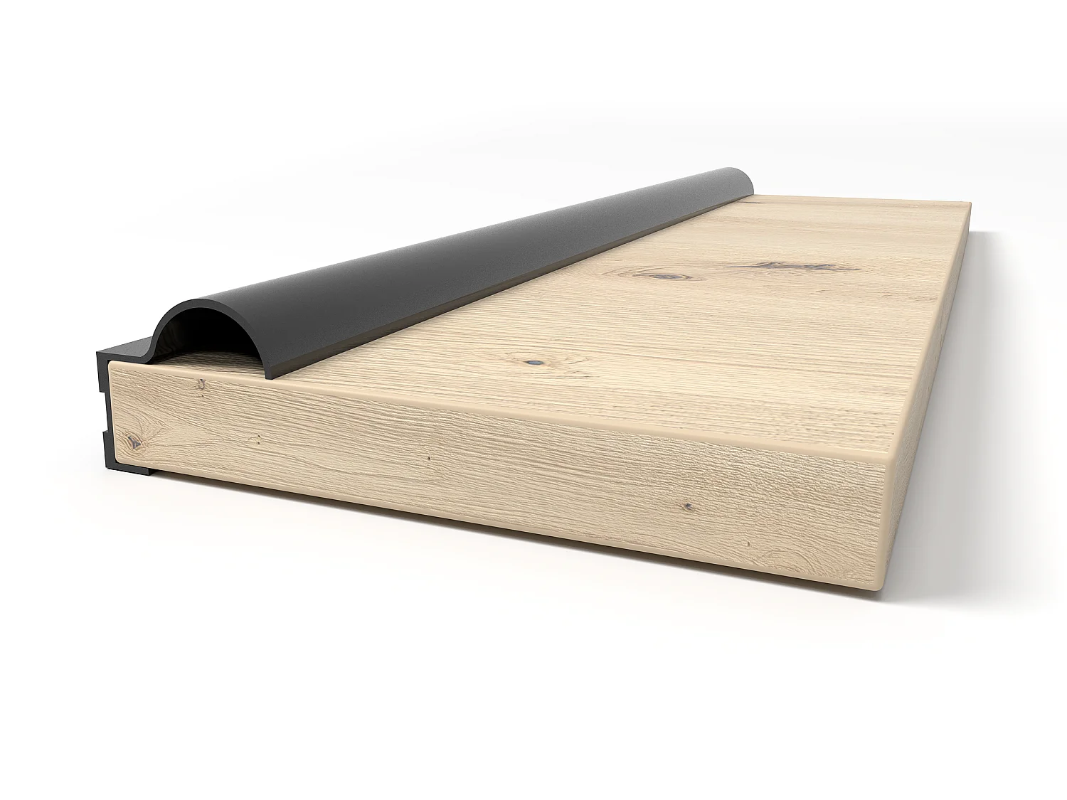 Armoire Phèdre 150 cm - Noir - Artisan