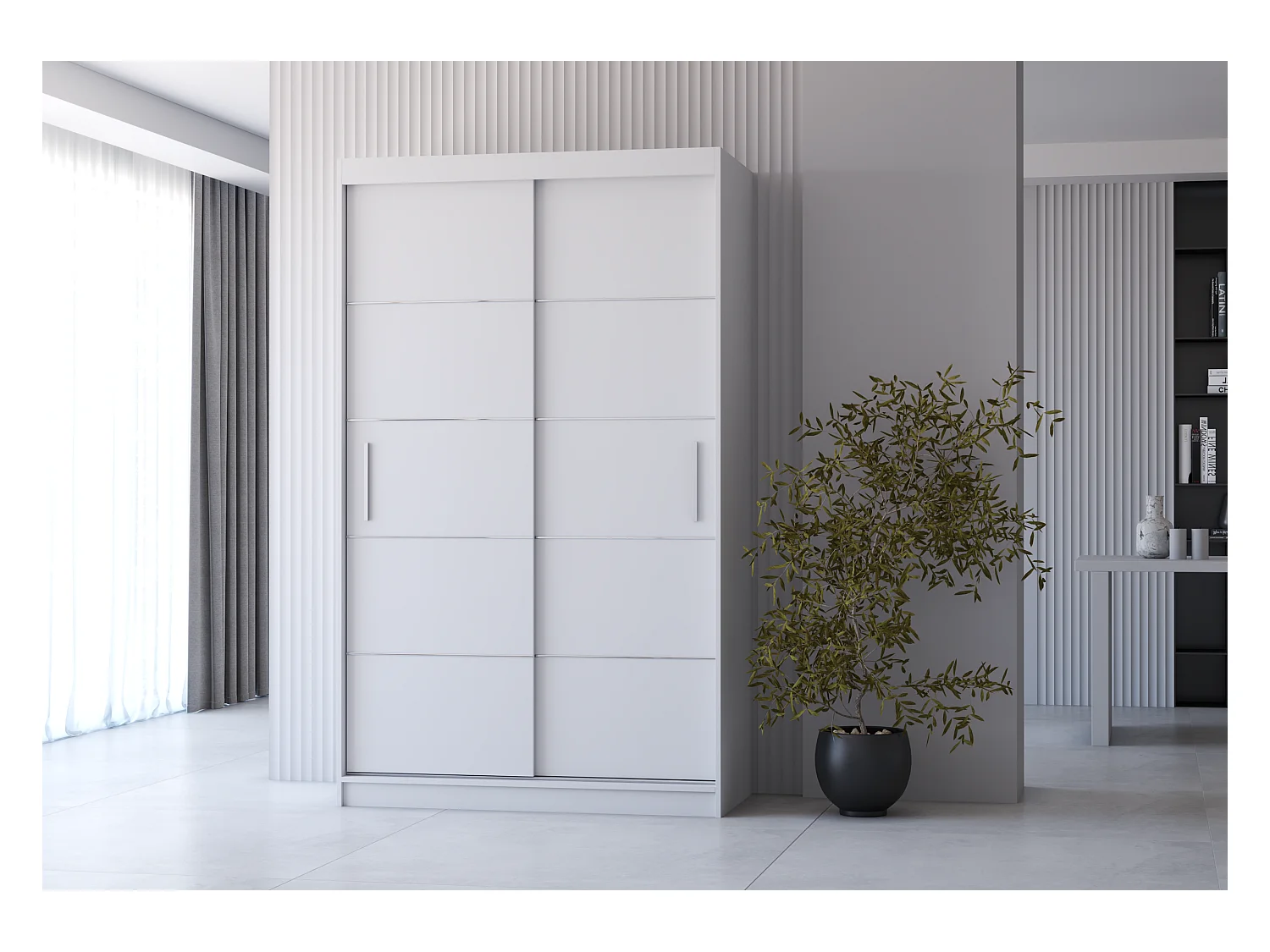Armoire Lilwenn 120 - Blanc