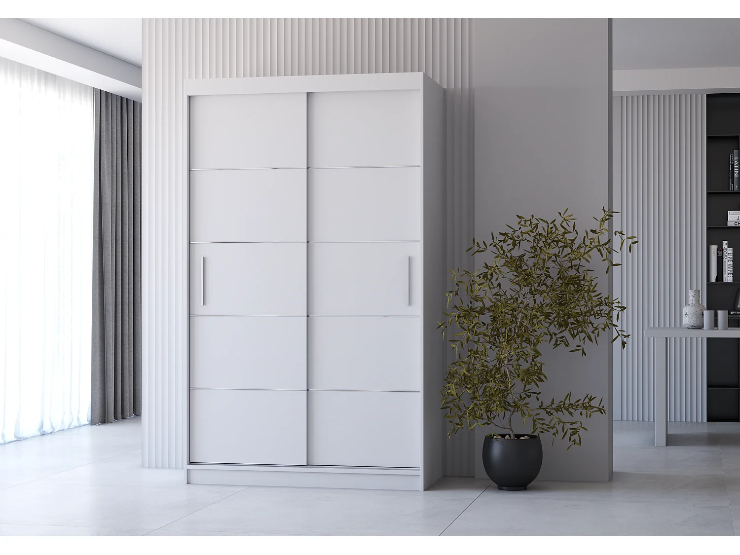 Armoire Lilwenn 120 - Blanc