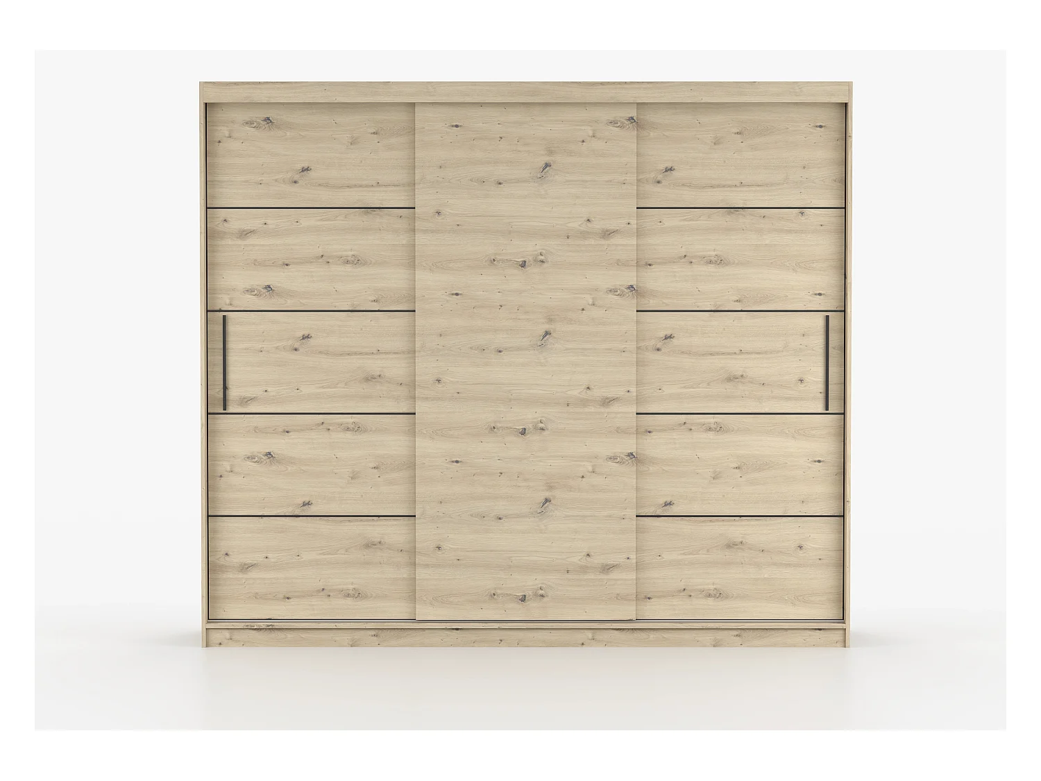 Armoire Eolia 250 cm - Effet bois