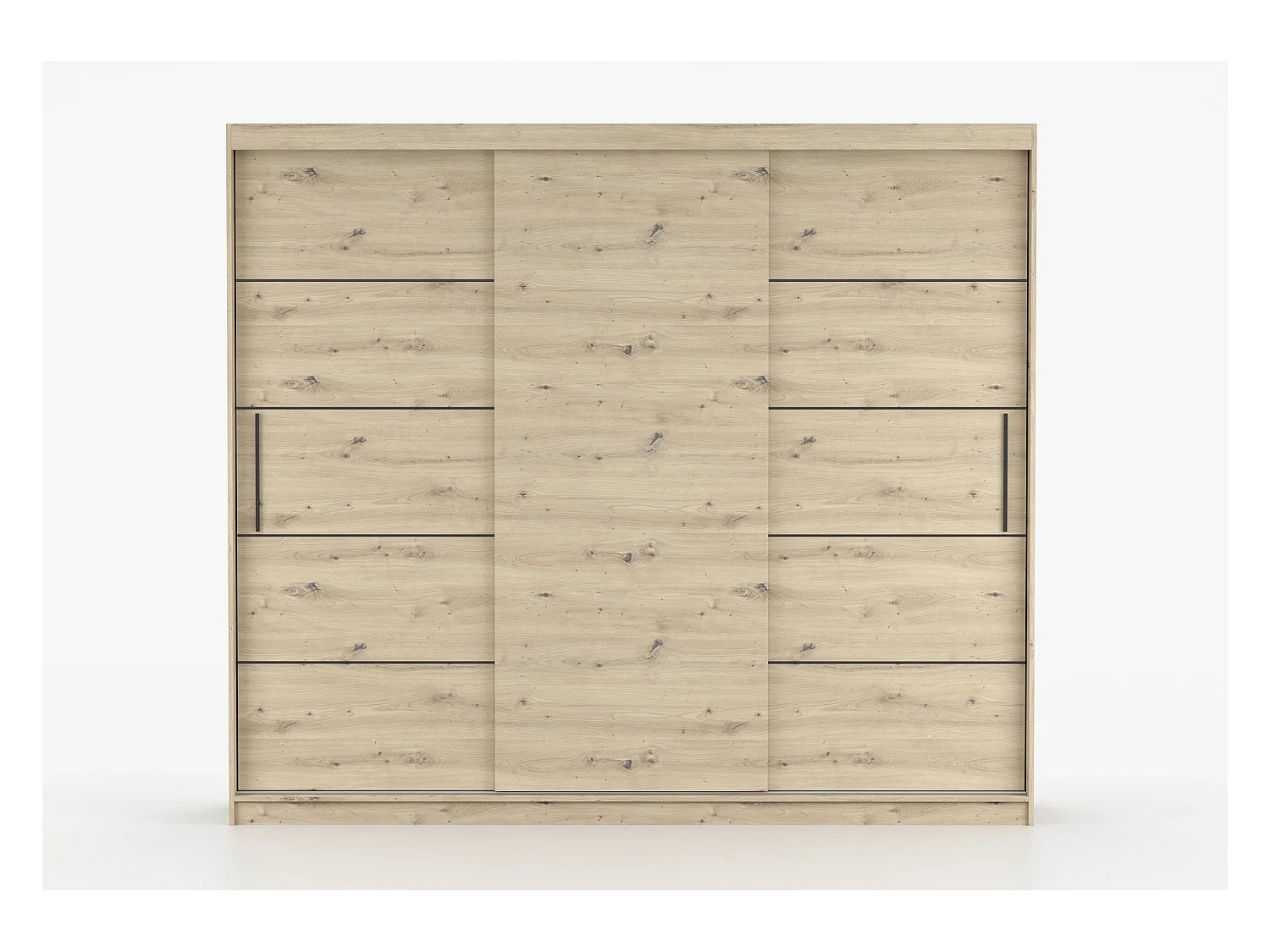 Armoire Eolia 250 cm - Effet bois