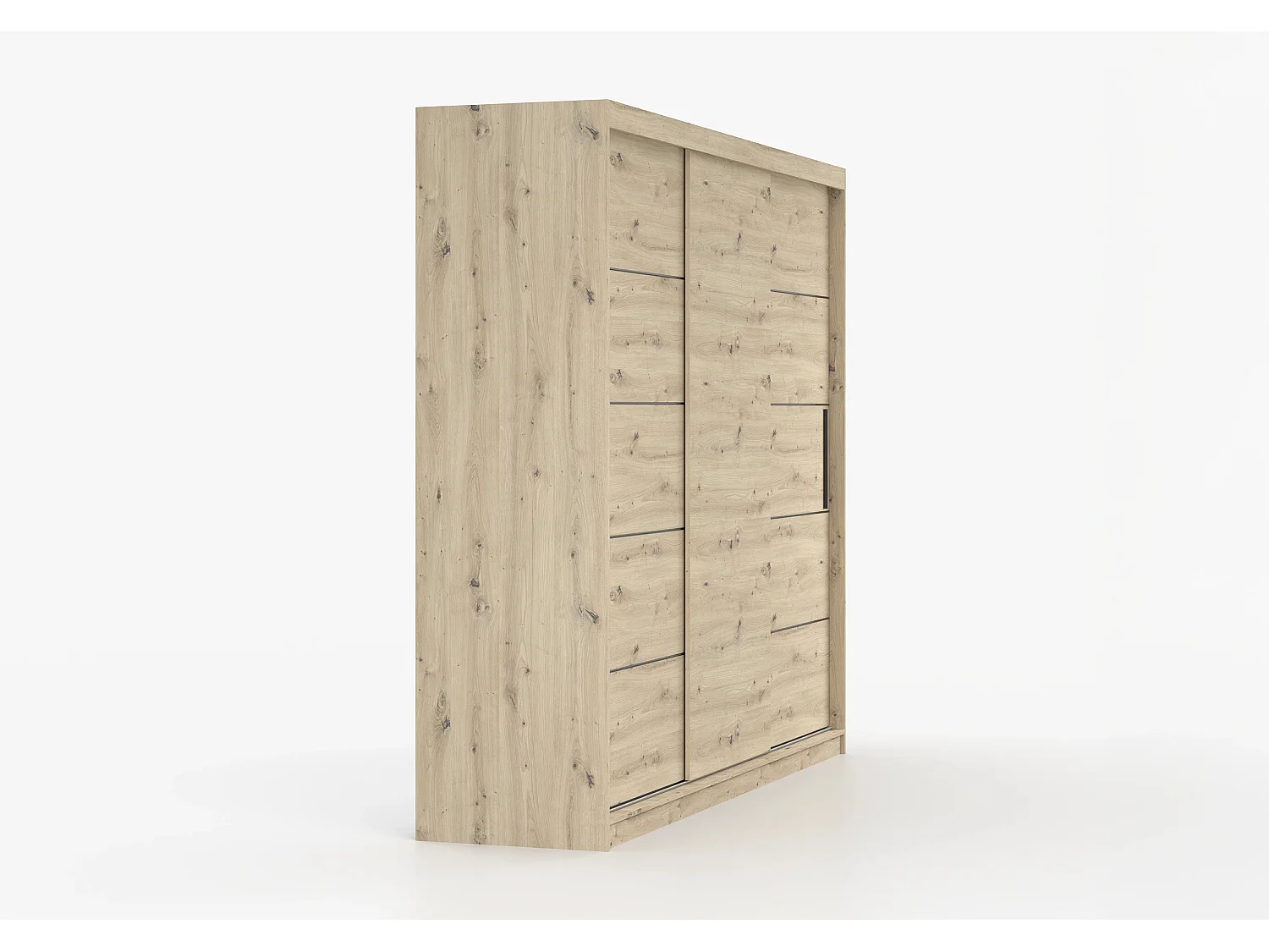 Armoire Eolia 250 cm - Effet bois