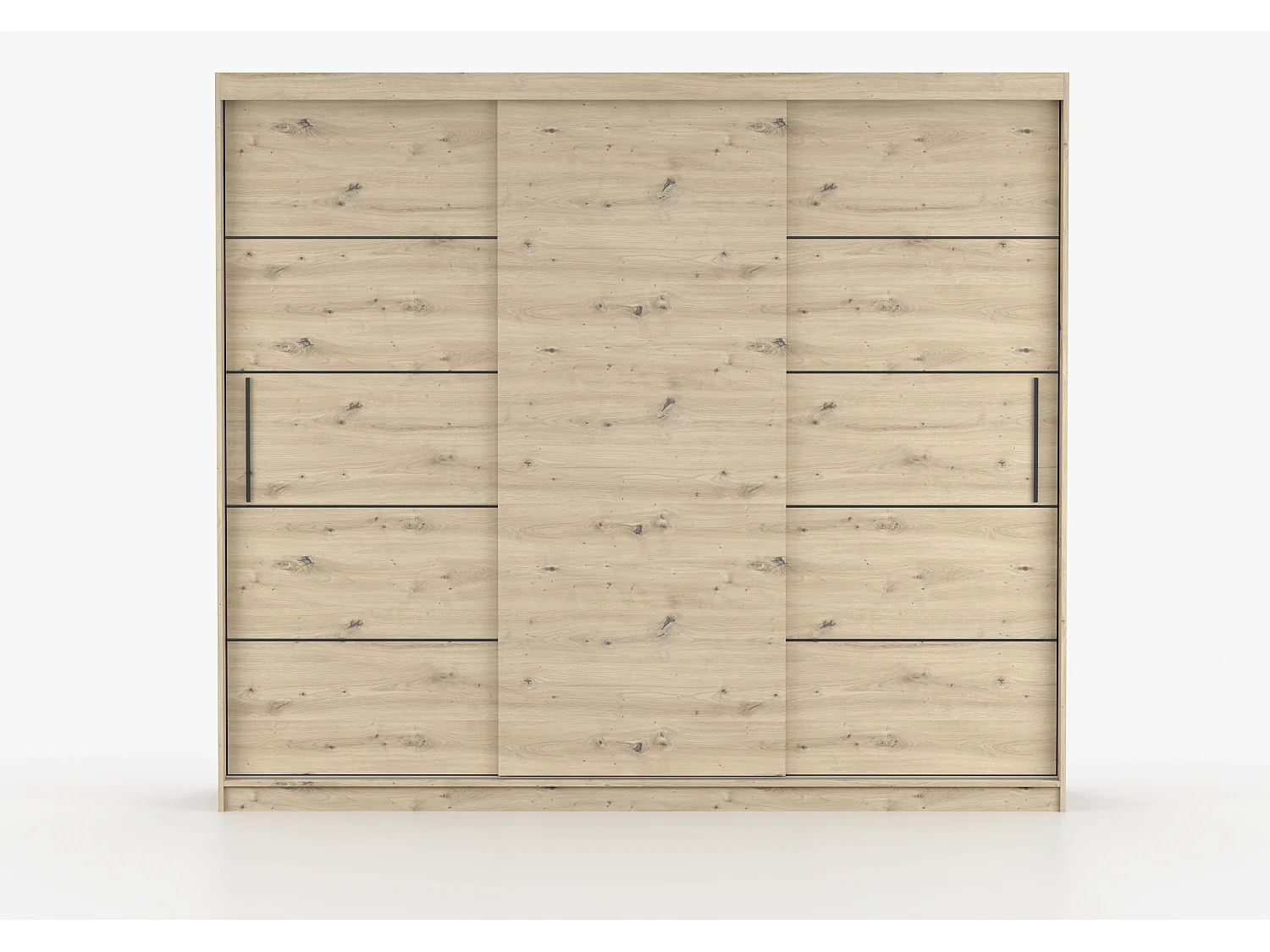 Armoire Eolia 250 cm - Effet bois