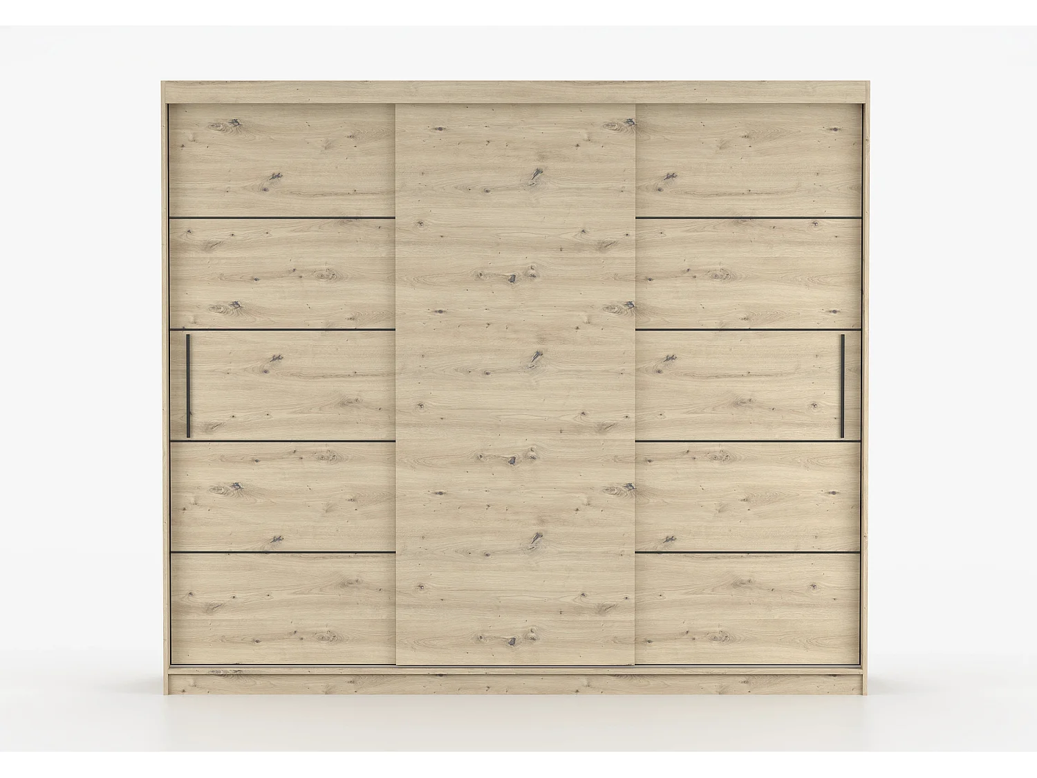 Armoire Eolia 250 cm - Effet bois