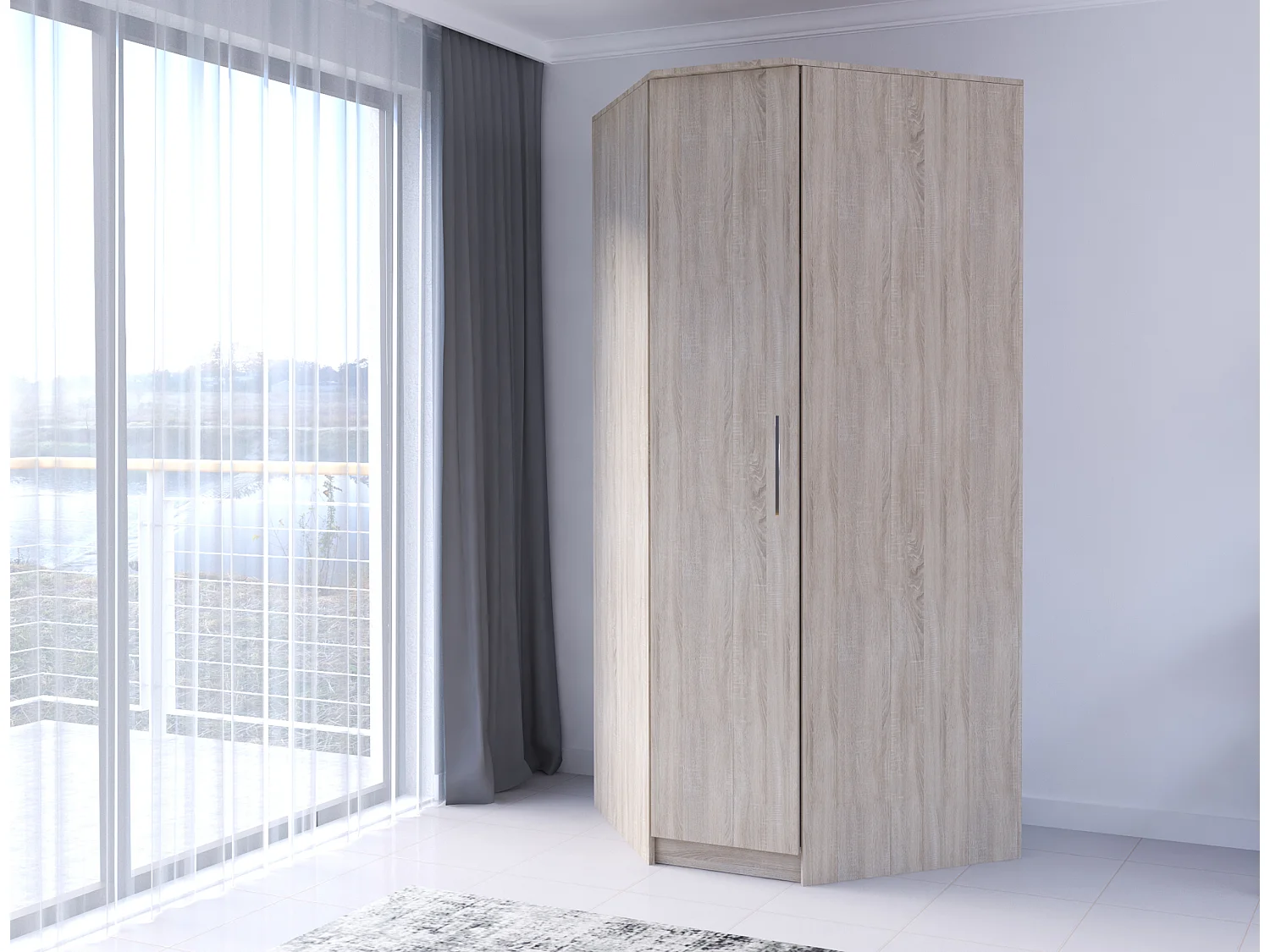 Armoire d'angle Leina
