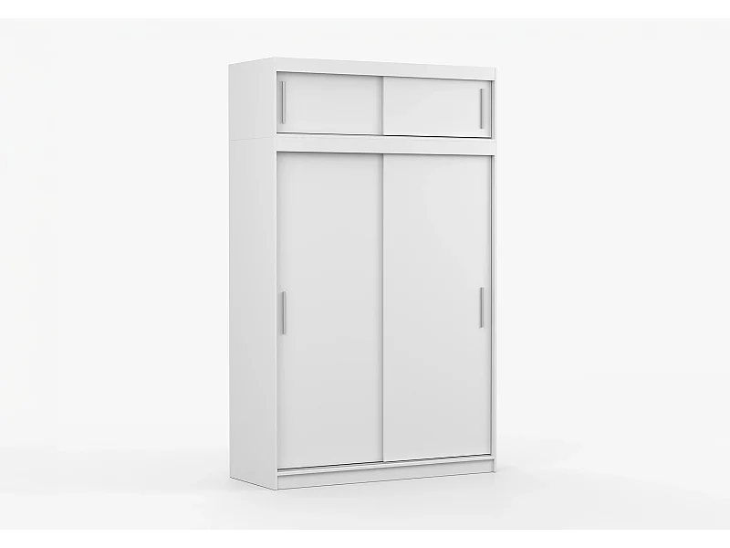 Armoire avec extension Bellina 150 cm - Blanc